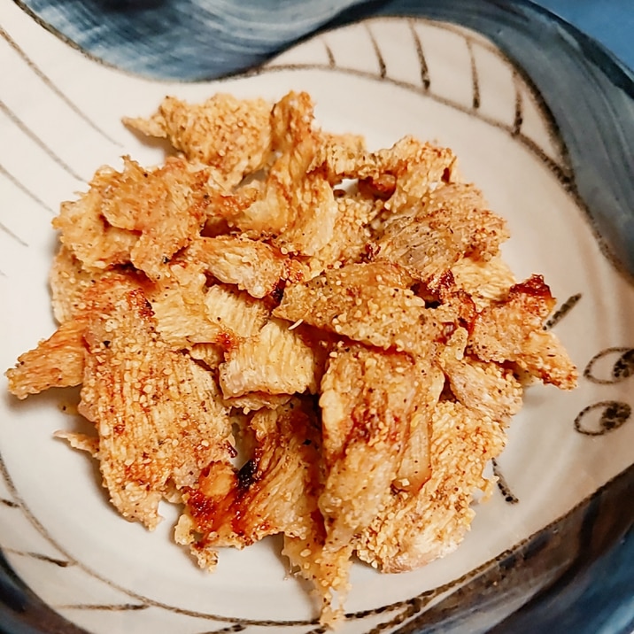 パリパリ 鶏むね肉チップス レシピ 作り方 By ジョン茶々 楽天レシピ パリパリ 鶏むね肉チップス レシピ 作り方 By ジョン茶々 楽天レシピ